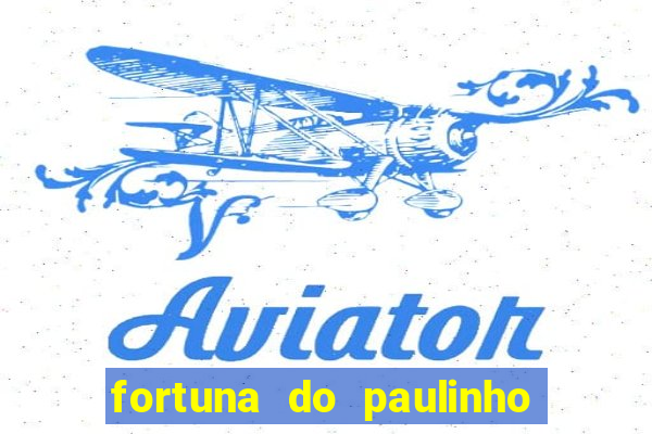 fortuna do paulinho do roupa nova